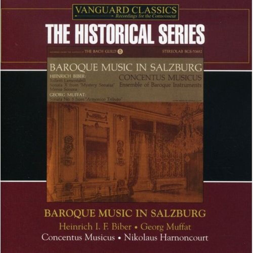 Nikolaus Harnoncourt - Baroque Music in Salzburg  CD